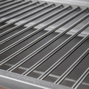 Pujadas Open Grill with Rod Bars and Mobile Cabinet 8581010B