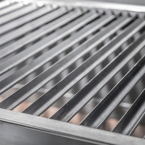 Pujadas Open Grill with V-Shaped Bars and Mobile Cabinet 8581011B
