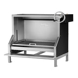 Pujadas Countertop Open Grill with V-Shaped Bars 8581031B
