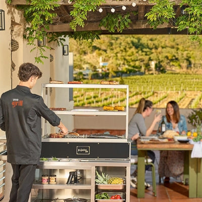 Pujadas Robata Grill with Mobile Cabinet 8582010B