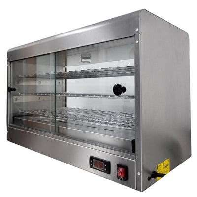 Parry 3 Shelf Electric Heated Pie Cabinet with Digital Display CPCD
