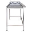 Classeq Right Hand Exit Table 1500mm