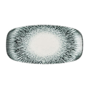 Churchill Inked Lumé Oblong Platters Black 298x153mm (12 Pack)