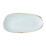 Churchill Stonecast Opal Oblong Plates Duck Egg Blue 300x150mm (12 Pack)