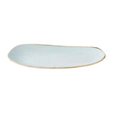 Churchill Stonecast Opal Oblong Plates Duck Egg Blue 300x150mm (12 Pack)