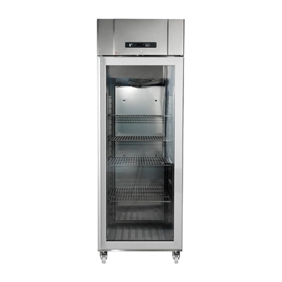 Gram Professional Compact Display Fridge Stainless Steel GR600