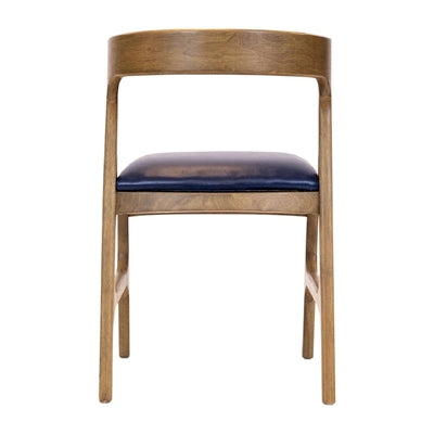 Copenhagen Dining Chairs in Weathered Oak & Bison Midnight (6 Pack)