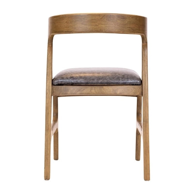 Copenhagen Dining Chairs in Weathered Oak & Bison Smoke (6 Pack)
