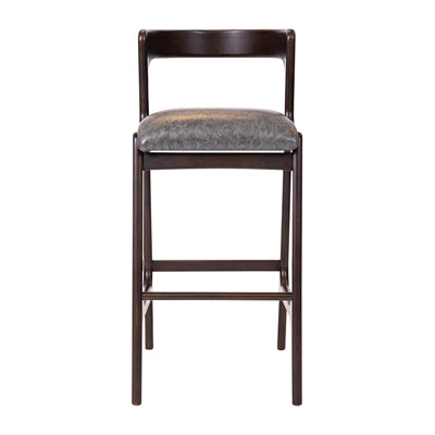 Copenhagen Bar Chair in Dark Walnut & Bison Smoke (6 Pack)
