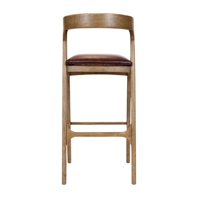 Copenhagen Bar Chair in Weathered Oak & Bison Espresso (6 Pack)