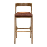 Copenhagen Bar Chair in Weathered Oak & Bison Tan (6 Pack)