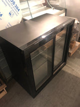 Graded 02149 Double Sliding Glass Door Bottle Cooler