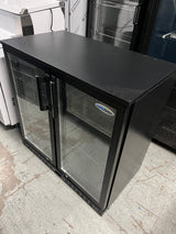 Double Hinged Glass Door Bottle Cooler