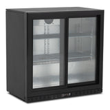 GRADED-00937-KBC2SL Double Sliding Glass Door Bottle Cooler