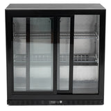 GRADED-00937-KBC2SL Double Sliding Glass Door Bottle Cooler