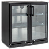 Double Hinged Glass Door Bottle Cooler