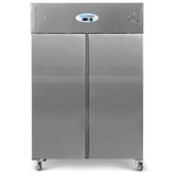 Upright Double Hinged Door Gastronorm Freezer