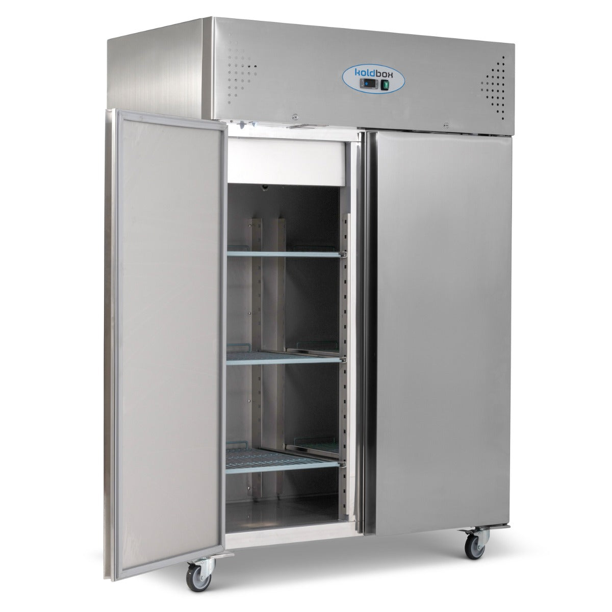 Upright Double Hinged Door Gastronorm Refrigerator