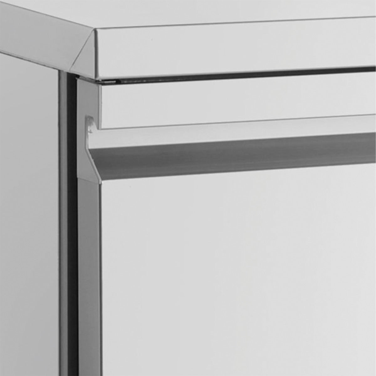 Graded 02263 Slimline Four Hinged Door Counter Refrigerator