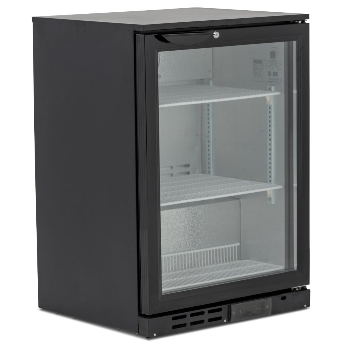 GRADED-00848-LOWBAR1 Single Door Low Height Bar Bottle Cooler (108 Btl)