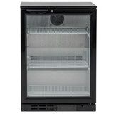 GRADED-00848-LOWBAR1 Single Door Low Height Bar Bottle Cooler (108 Btl)