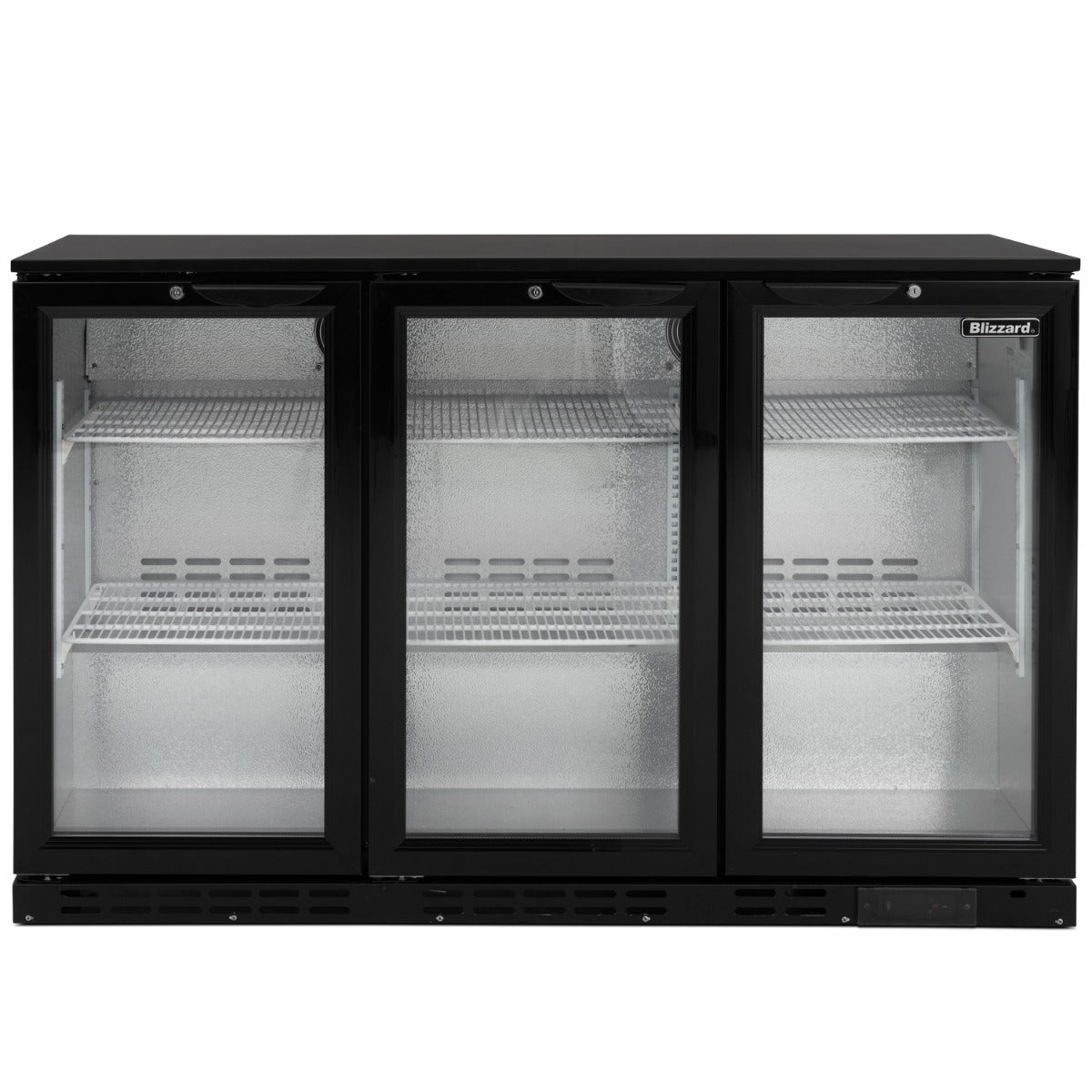 Graded 00916 Lowbar3 Low Height Triple Hinged Glass Door Bottle Cooler