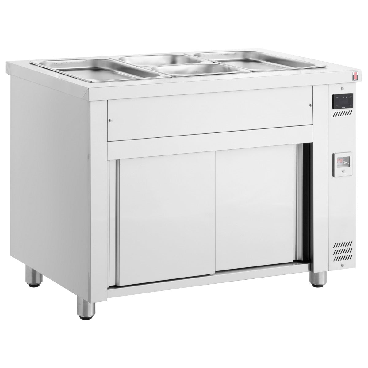 Bain Marie With Ambient Base 3x Gn1/1