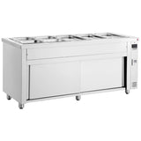 Bain Marie With Heated Base 5x Gn1/1
