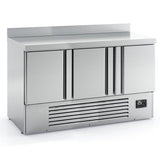 3 Door Compact Gn Counter With Upstand 355 L