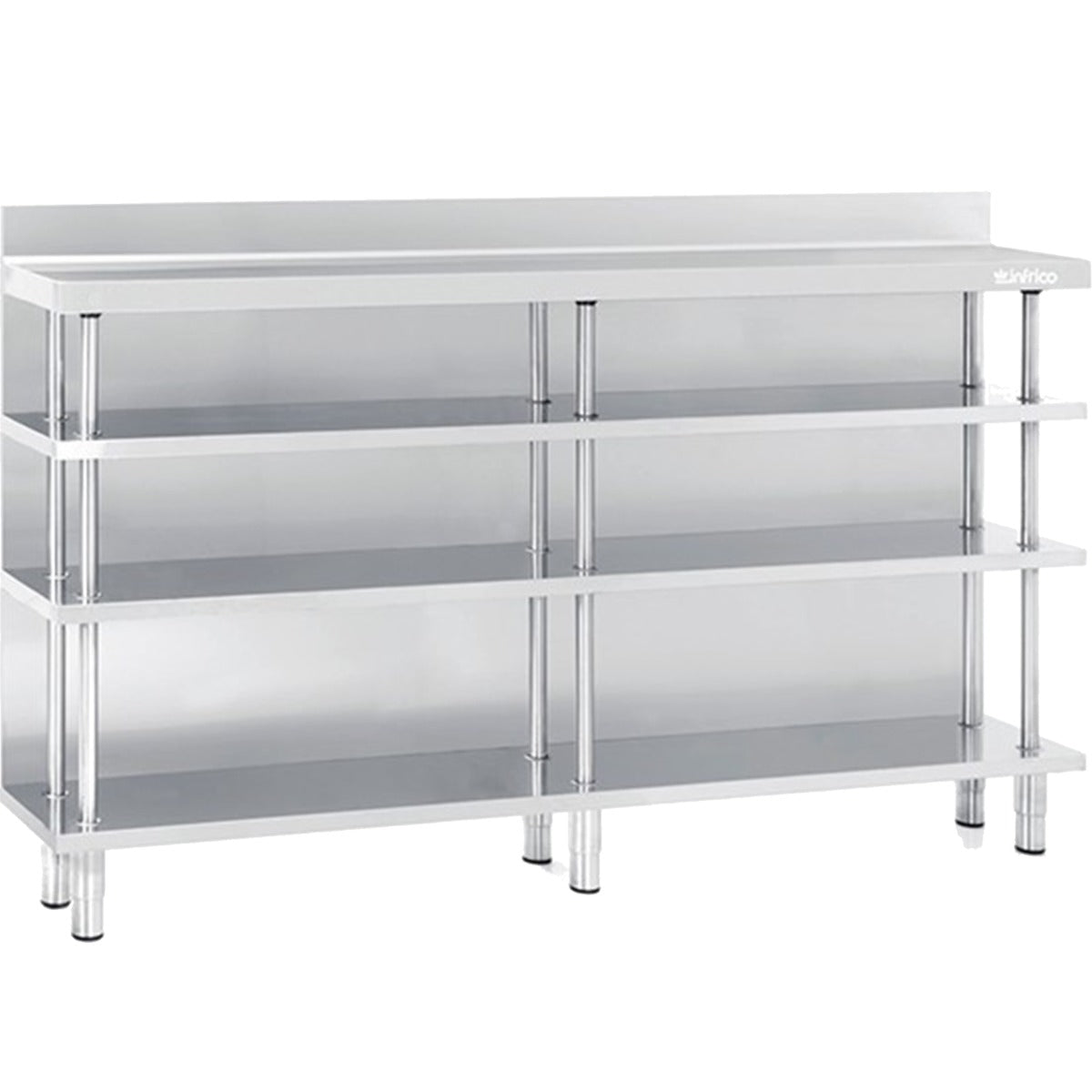 Graded 00884 Me30 2000 Back Bar Shelving 1960mm Wide