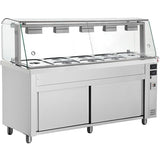 Bain Marie With Glass Structure 5 X Gn1/1
