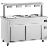 Bain Marie With Sneeze Guard 4x Gn1/1