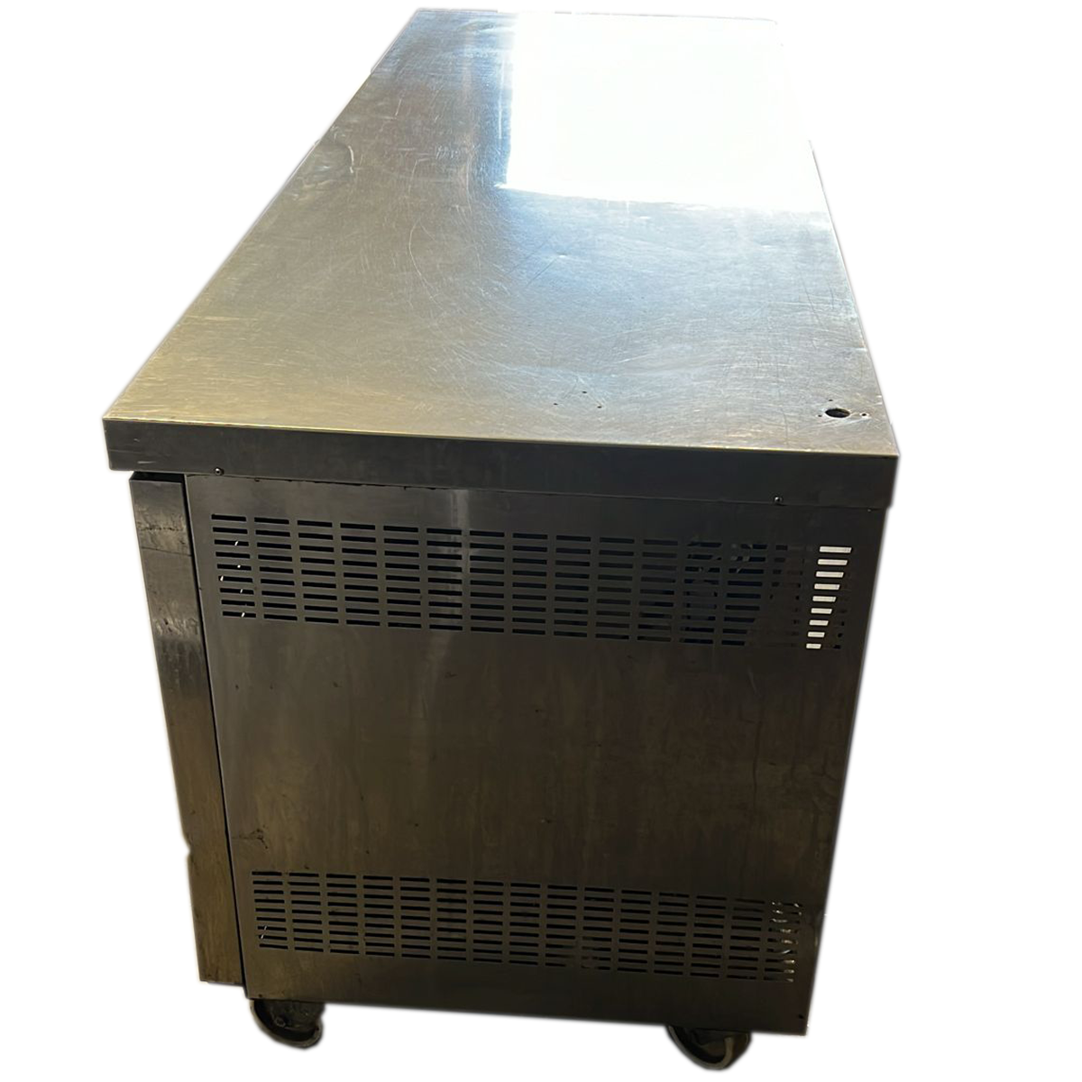 3 Door Counter Fridge Bench Chiller 202x70x85cm - Refurbished