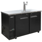 Slimline Double Keg Cooler With Riser And 2 X Taps