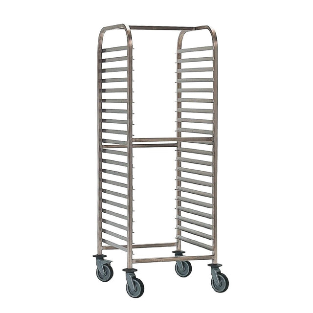 Matfer Bourgeat 15-Shelf Double Gastronorm Racking Trolley