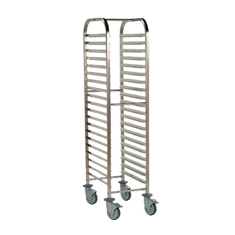 Matfer Bourgeat Full Gastronorm Racking Trolley 20 Shelves