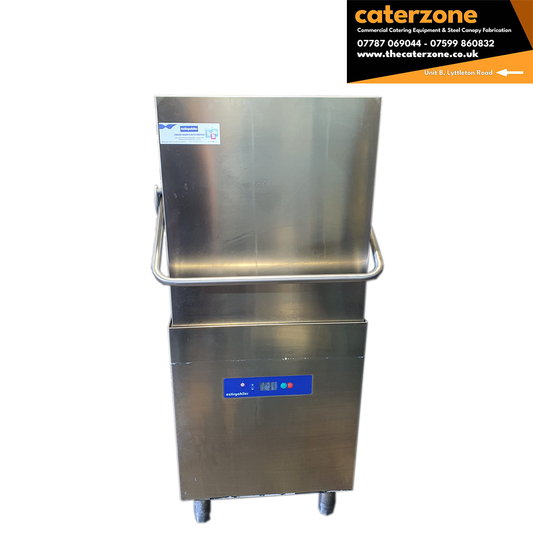 Commercial Pass-through Digital Hood Type Dishwasher - Refurbished