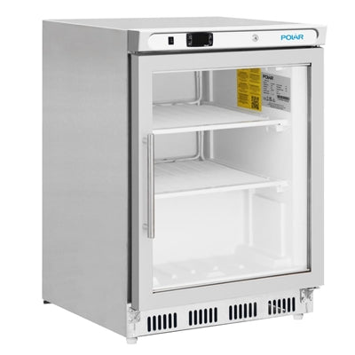 Polar C-Series Undercounter Display Freezer 129Ltr