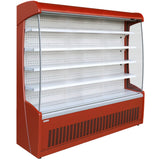 Painted Steel Tiered Display 2580mm Wide