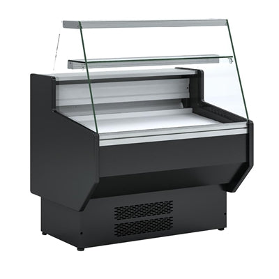 Polar G-Series Straight Glass Serve Over Counter Fridge 1m