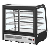 Polar G-Series Rounded Glass Countertop Display Fridge 185Ltr
