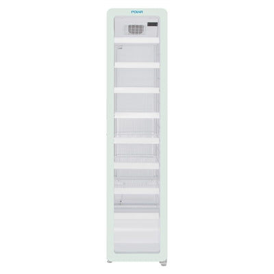 Polar G-Series Slimline Display Fridge White