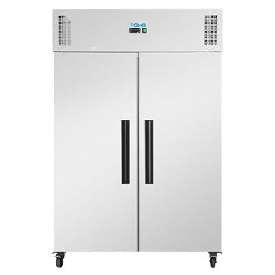 Polar G-Series Forced Air Double Door Upright Fridge 1200Ltr