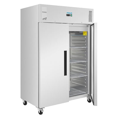 Polar G-Series Forced Air Double Door Upright Fridge 1200Ltr