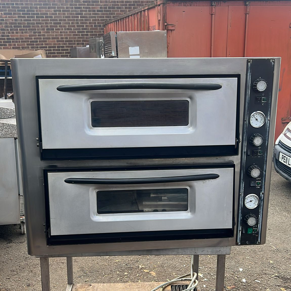 Double Deck Electric Pizza Oven - Refurbished