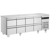 8 Drawer 1/1 Gastronorm Counter 583 L