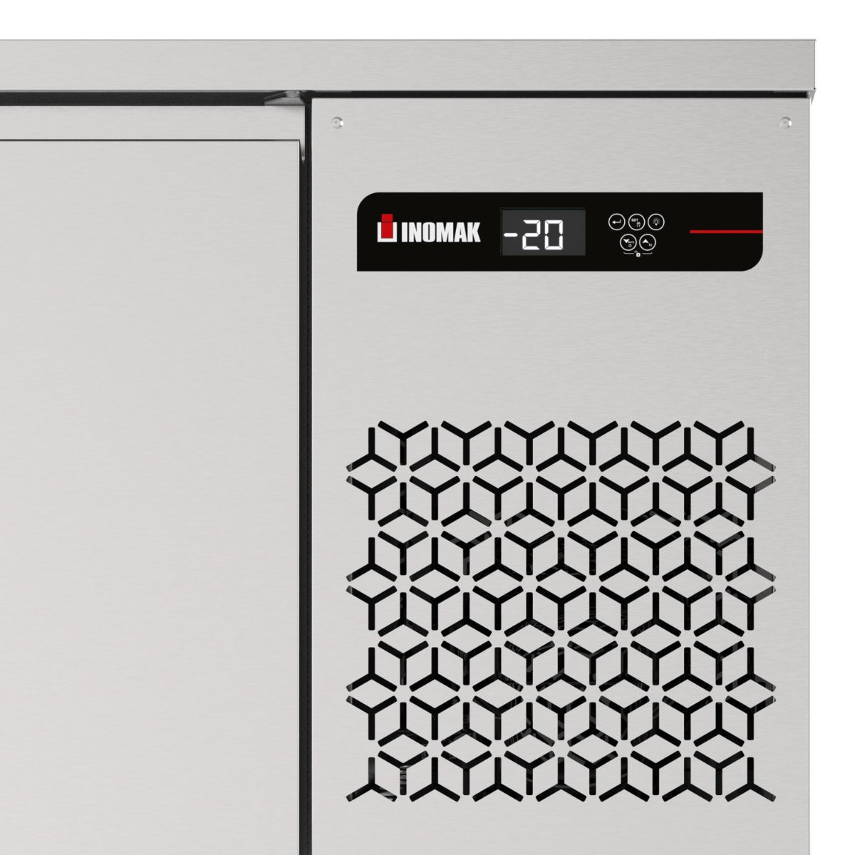 Double Hinged Door Counter Freezer