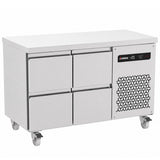 274 L Four Drawer Gastronorm Counter Refrigerator
