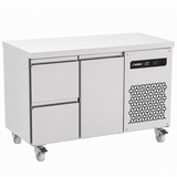 274 L Double Drawer Single Door Gastronorm Counter Refrigerator