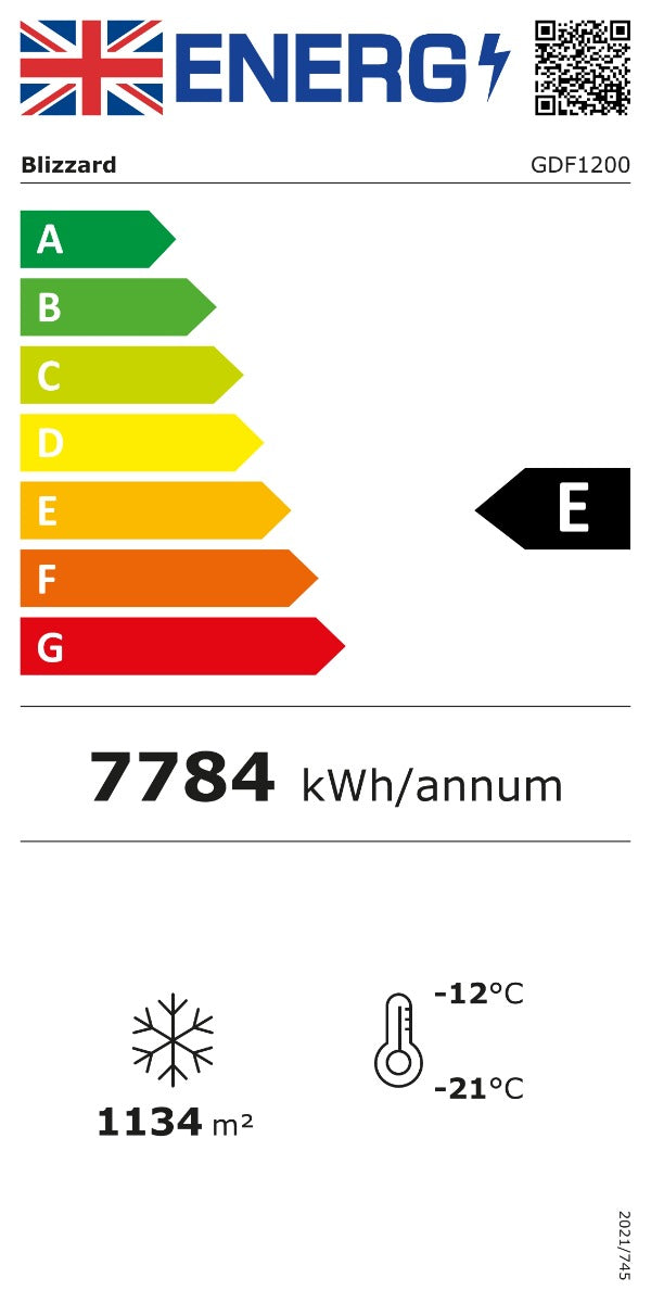 Double Hinged Glass Door Freezer Display Merchandiser